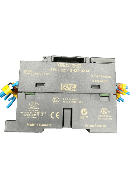 SIEMENS EM 221 DC 6ES7221 - 1BH22 - 0XA0 x1pc - KLR Automation