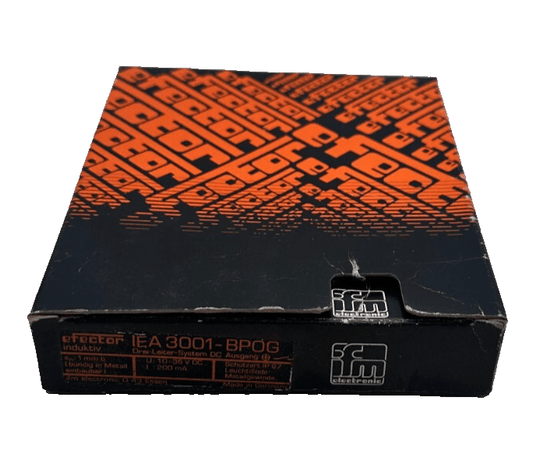 IFM ELECTRONIC EFECTOR IEA 3001 - BPOG CAPTEUR DE PROXIMITE 10 - 36 VDC 200 mA - KLR Automation