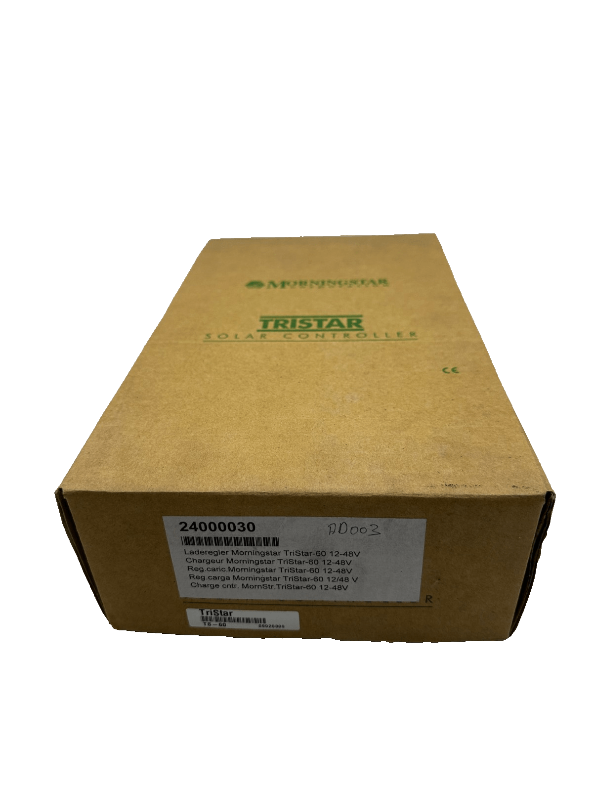 MORNINGSTAR TRISTAR - 60 TS - 60 24000030 CHARGEUR DE BATTERIE SOLAIRE 12 - 48V - KLR Automation