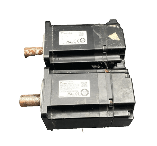 OMRON SGMAV - 04A3A61 400W 200V 2.6A 1.27 Nm 3000 tr/min 3PH AC SERVOMOTOR x1pc - KLR Automation