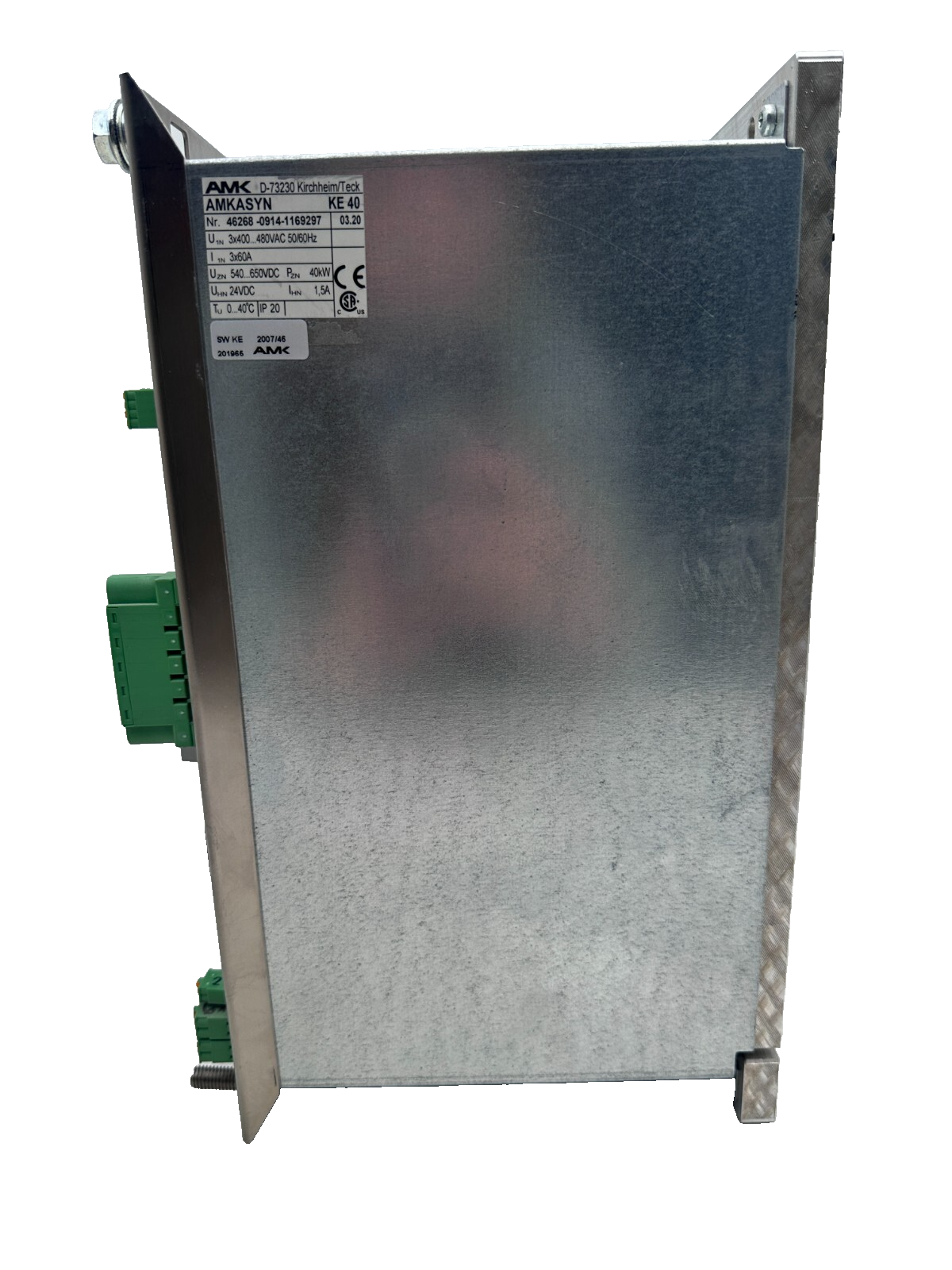 AMK AMKASYN KE 40 40kW VERSION 03.20 VARIATEUR DE FREQUENCE