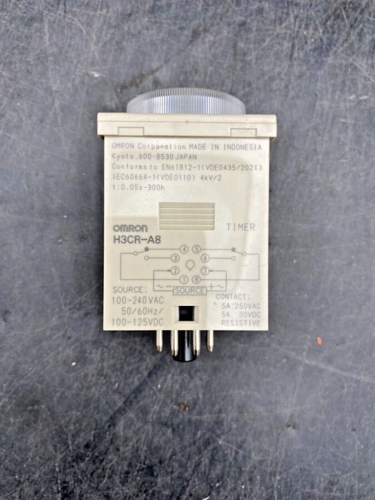 OMRON H3CR-A8 100-240VAC ANALOG TIMER