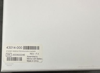 STARKEY STANDARD CHARGER 43014 - 000 STARKEY HEARING TECHNOLOGIES CHARGER - KLR Automation