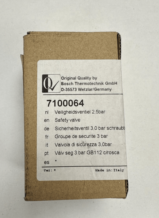 ELM LEBLANC BOSCH 7100064 GROUPE DE SECURITE 3 BAR - KLR Automation