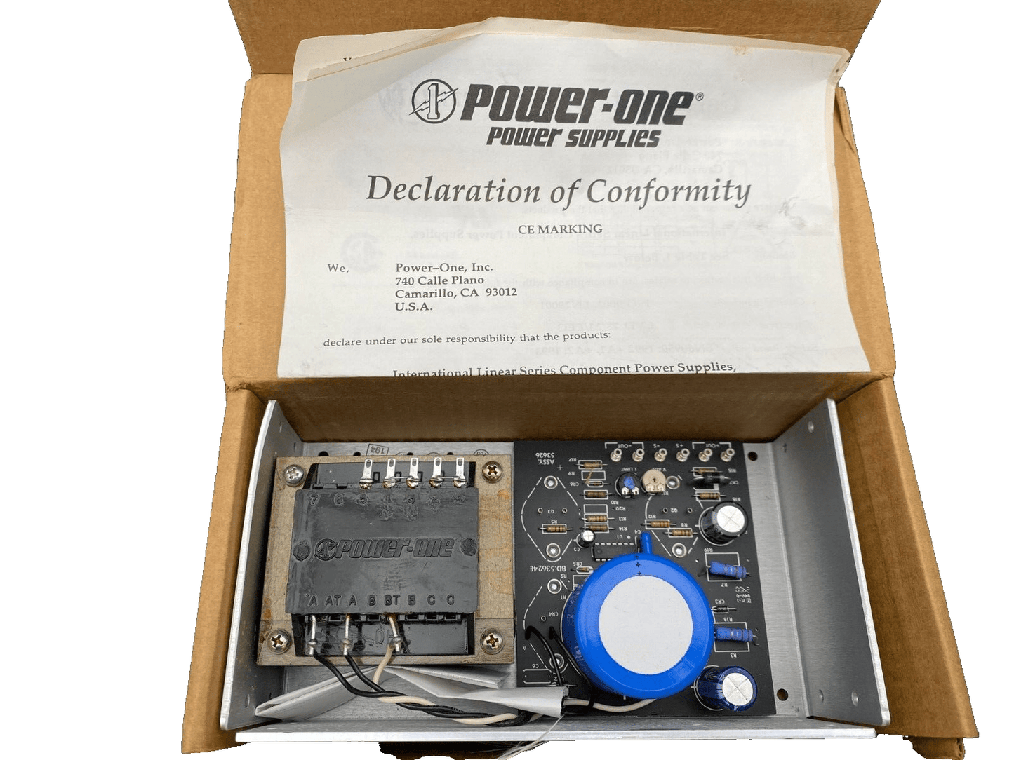 POWER ONE HN12 5000159002 POWER SUPPLY LIN 12V 6.8 A LH RESEARCH LSD - 12 - 6.8 - KLR Automation