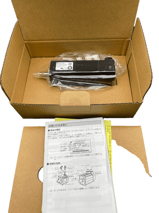 YASKAWA SGMAV - 01A3A6C 0G0410 - 1 100W 200V 0.91A 3PH 3000 MIN - 1 0.318 Nm x1pc - KLR Automation