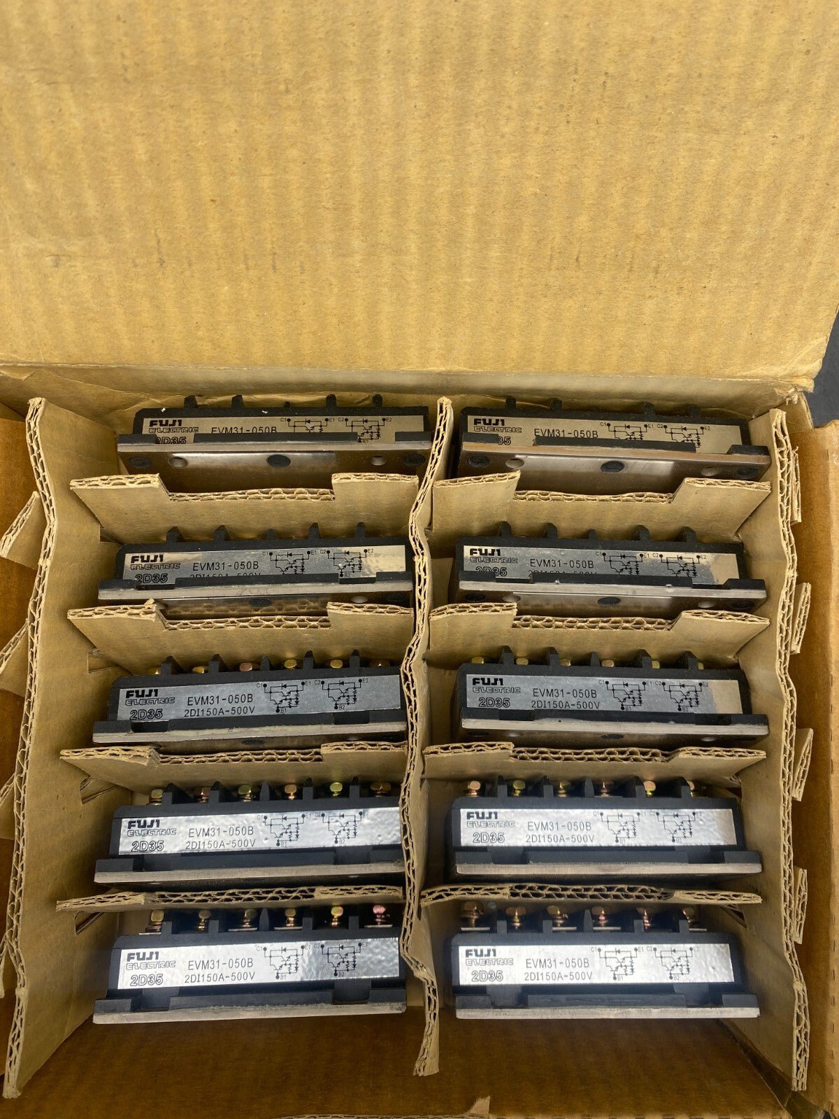 FUJI ELECTRIC EVM31 - 050B 2D35 2DI150A - 500V x1pc - KLR Automation
