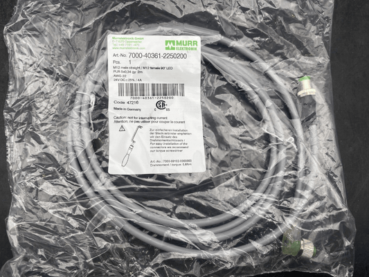 MURR ELEKTRONIC 7000 - 40361 - 2250200 x1pc - KLR Automation