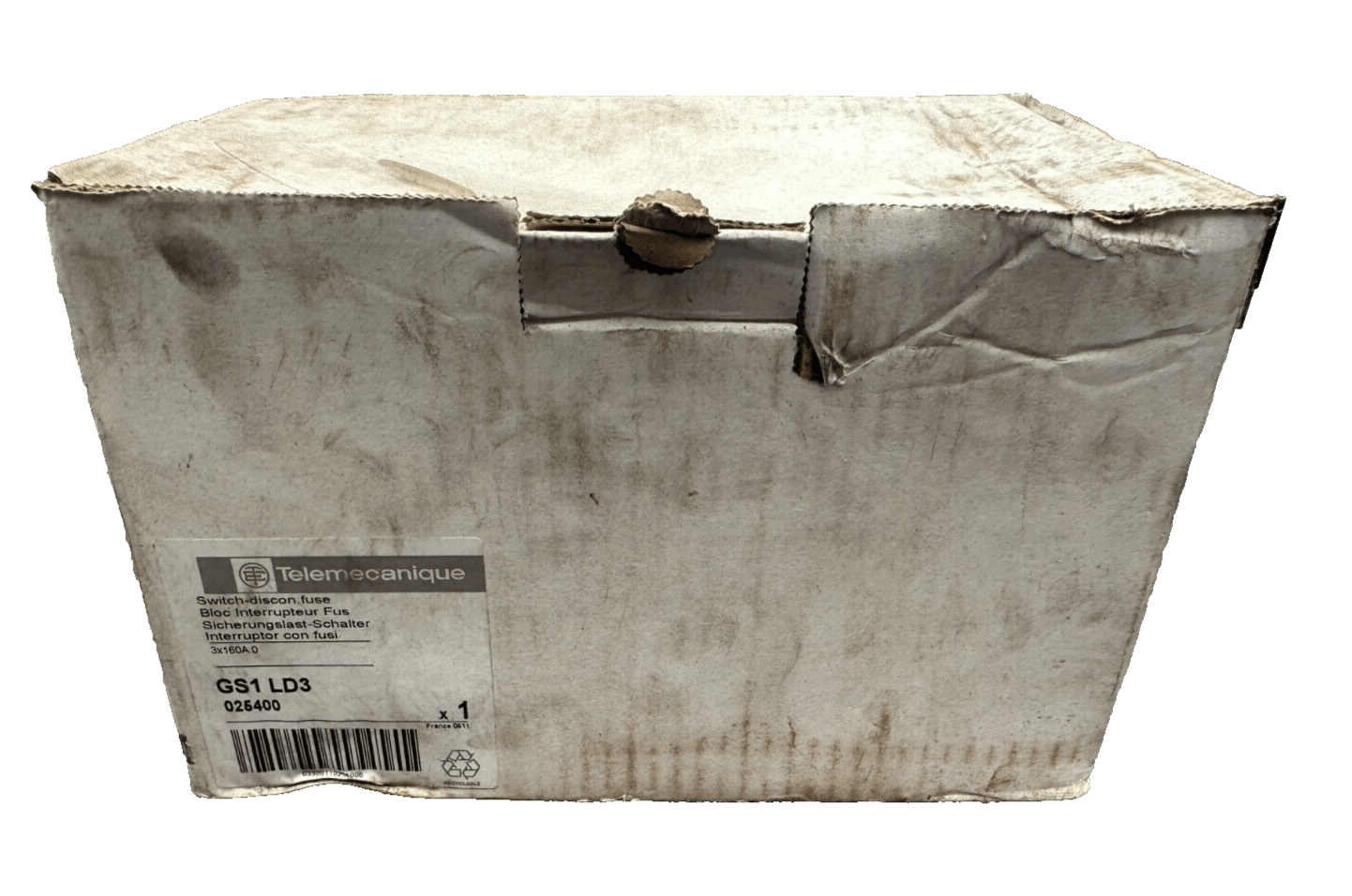 TELEMECANIQUE GS1 LD3 025400 BLOC INTERRUPTEUR FUSIBLE - KLR Automation