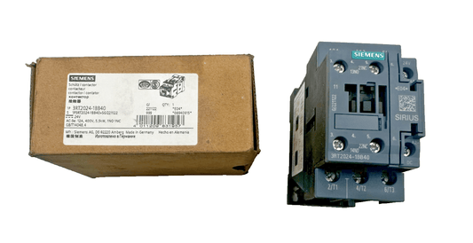 SIEMENS 3RT2024 - 1BB40 CONTACTEUR - KLR Automation