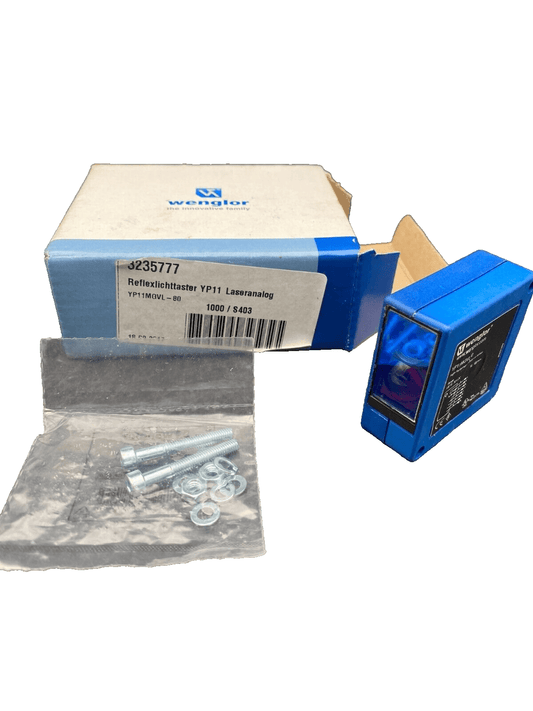 WENGLOR 3235777 YP11MGVL - 80 LASER SENSOR x1pc - KLR Automation