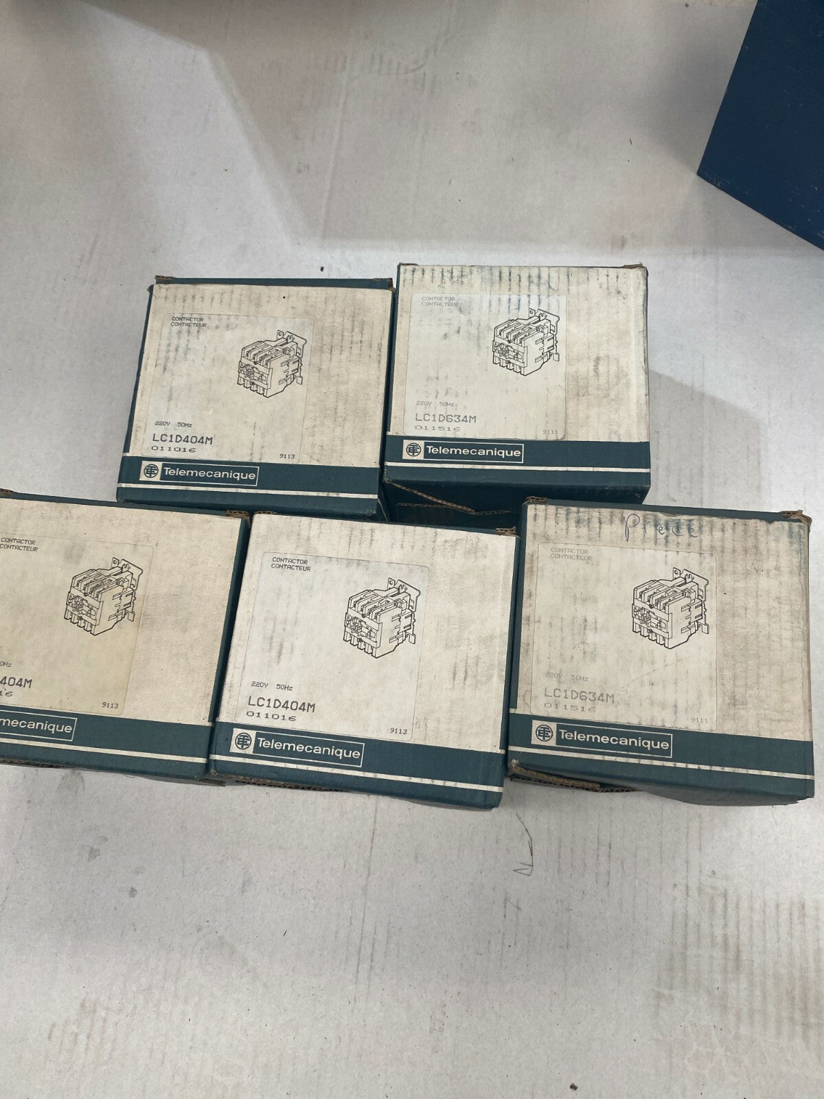  1 pc x Telemecanique schneider LC1D404M LC1-D404