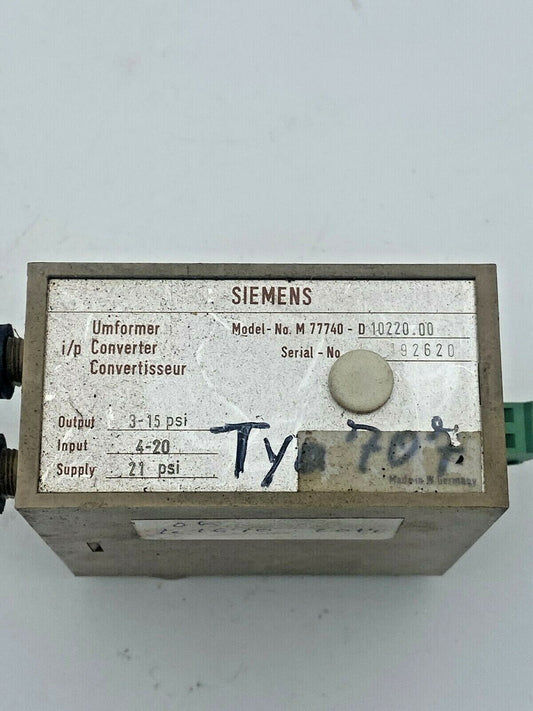 siemens m77740 - D - KLR Automation
