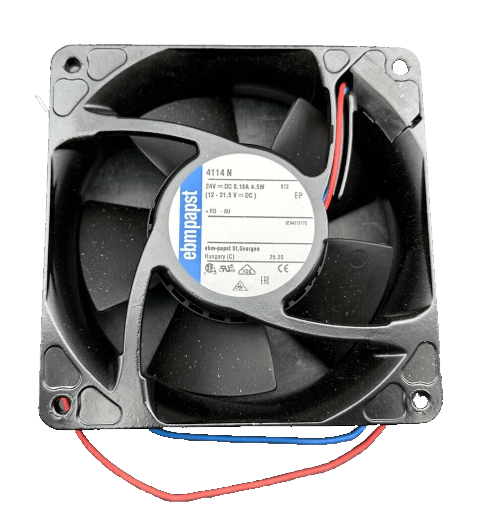 EBMPAPST 4114 N 24V DC 0.19A 4.5W x1pc - KLR Automation