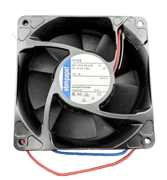 EBMPAPST 4114 N 24V DC 0.19A 4.5W x1pc - KLR Automation