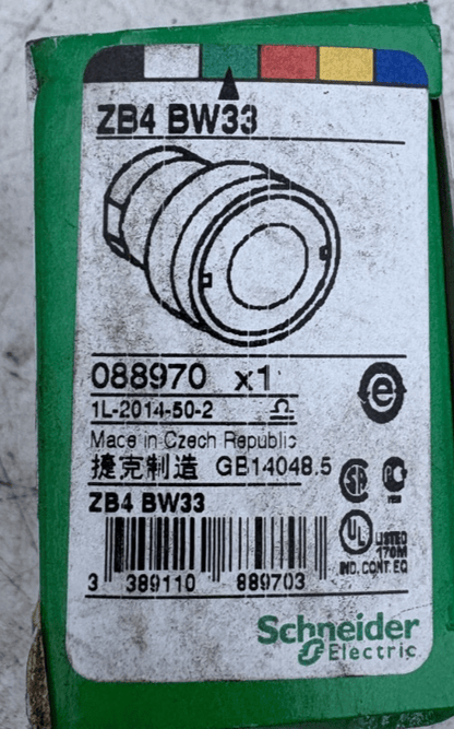 SCHNEIDER ELECTRIC ZB4 BW33 088970 x1 - KLR Automation