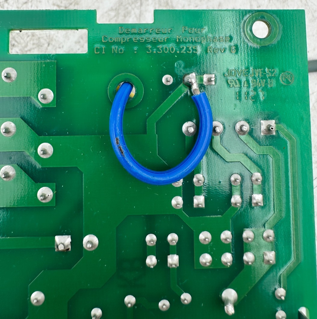 CIAT 7245100 CARTE DEMARREUR POUR COMPRESSEUR MONOPHASE 3.300.235 REV 6