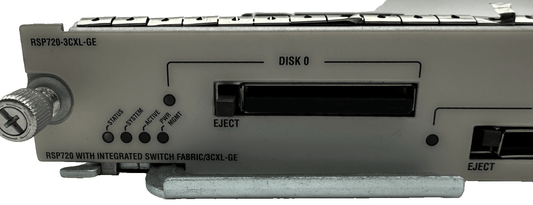 CISCO RSP720 - 3CXL - GE V15 RSP720 WITH INTEGRATED SWITCH FABRIC/3CXL - GE - KLR Automation