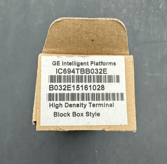 GE GENERAL ELECTRIC IC694TBB032E HIGH DENSITY TERMINAL BLOCK - KLR Automation