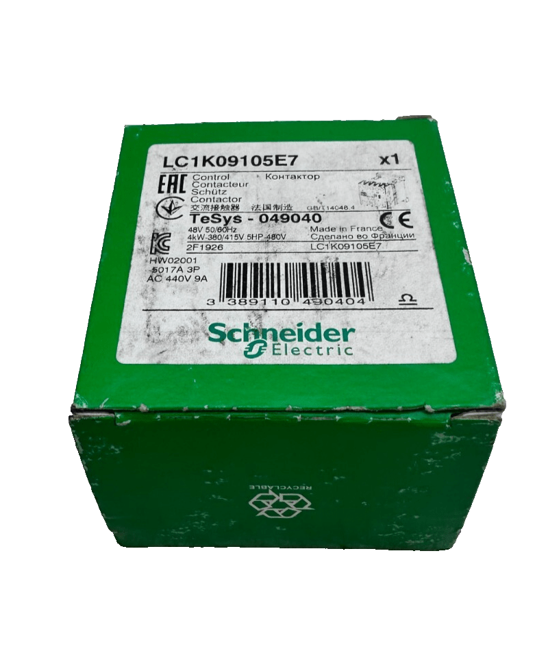 3pc x SCHNEIDER ELECTRIC LC1K09105E7 CONTACTEUR - KLR Automation