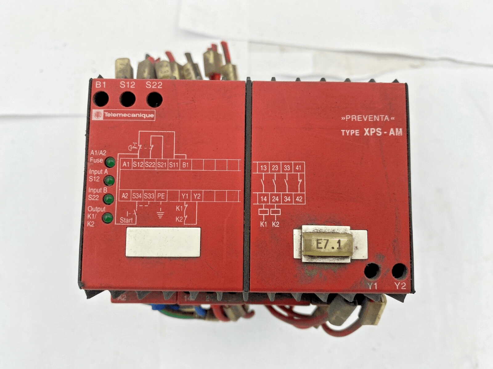 1pc x TELEMECANIQUE XPS - AM PREVENTA XPSAM5140 SAFETY MODULE - KLR Automation