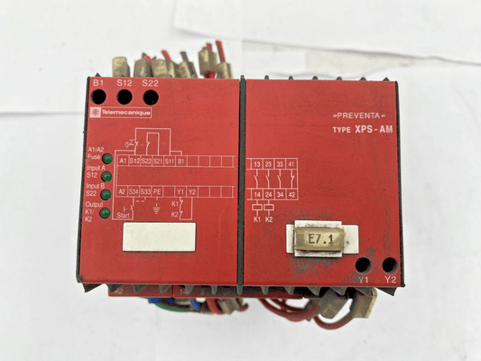 1pc x TELEMECANIQUE XPS - AM PREVENTA XPSAM5140 SAFETY MODULE - KLR Automation