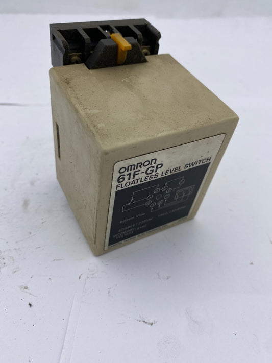 1pc x OMRON FLOATLESS LEVEL SWITCH TYPE 61F - GP 220VAC 50/60Hz - KLR Automation