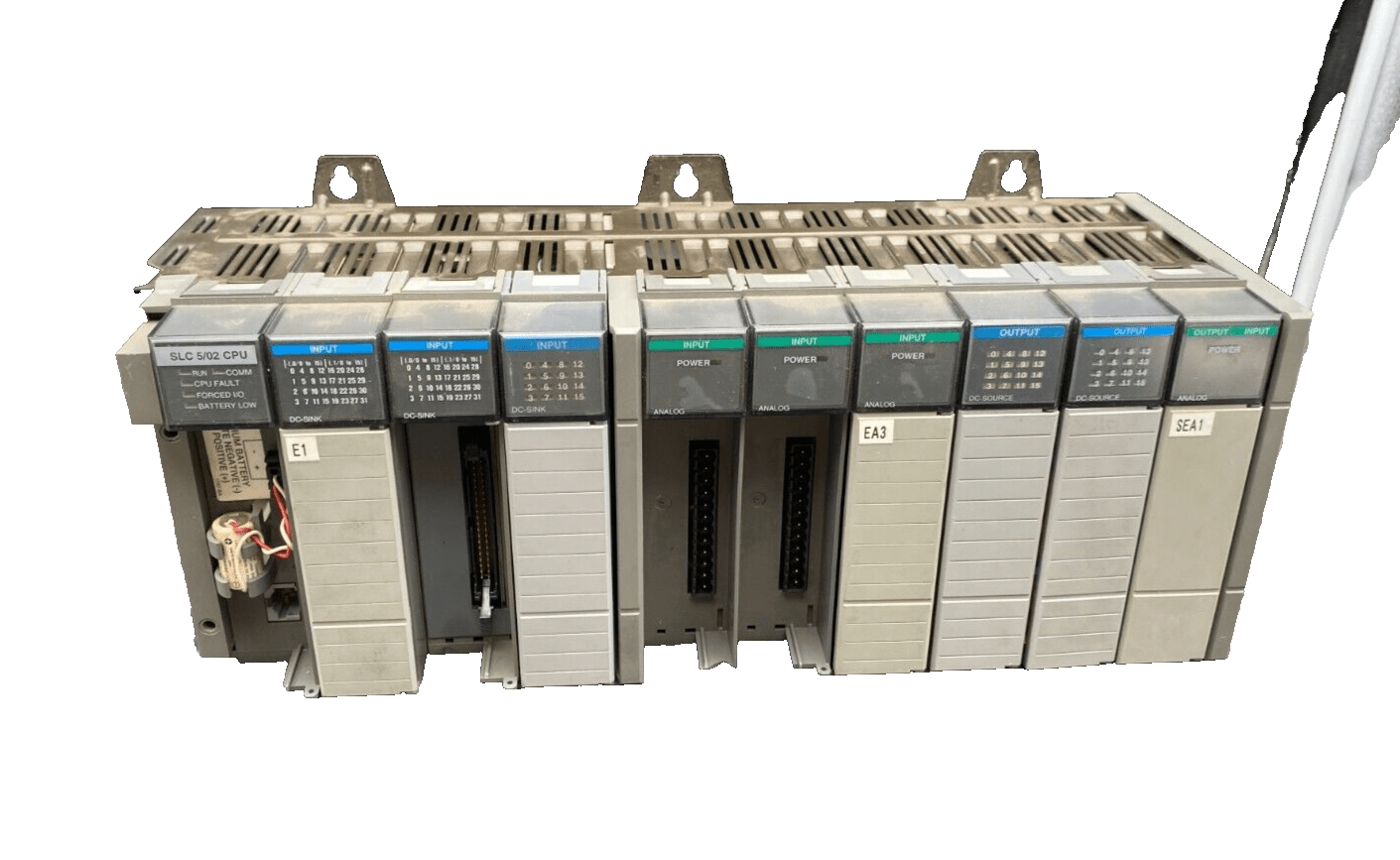 ALLEN BRADLEY SLC 500 1746 - IB32+ 1746 - NI4 + 1746 - 0B16 + 1746 - NIO41 + 1746 - A10 - KLR Automation
