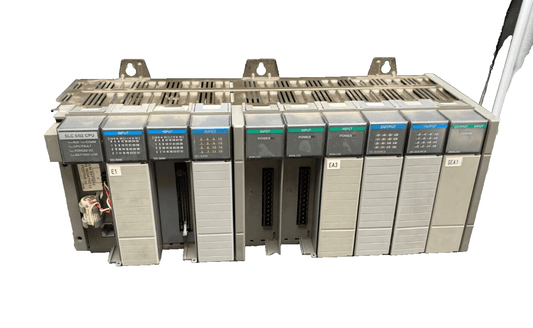ALLEN BRADLEY SLC 500 1746 - IB32+ 1746 - NI4 + 1746 - 0B16 + 1746 - NIO41 + 1746 - A10 - KLR Automation