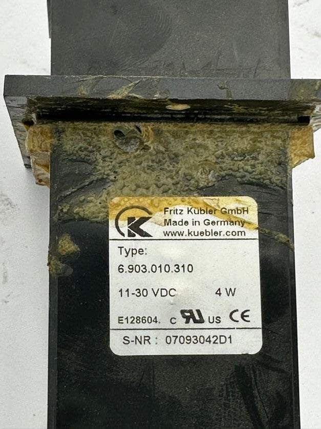 1pc x KUBLER TYPE 6.903.010.310 LCD METER 11-30 VDC 4W E128604N.701.02