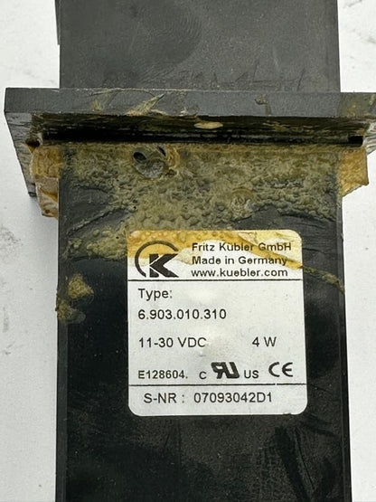 1pc x KUBLER TYPE 6.903.010.310 LCD METER 11-30 VDC 4W E128604N.701.02