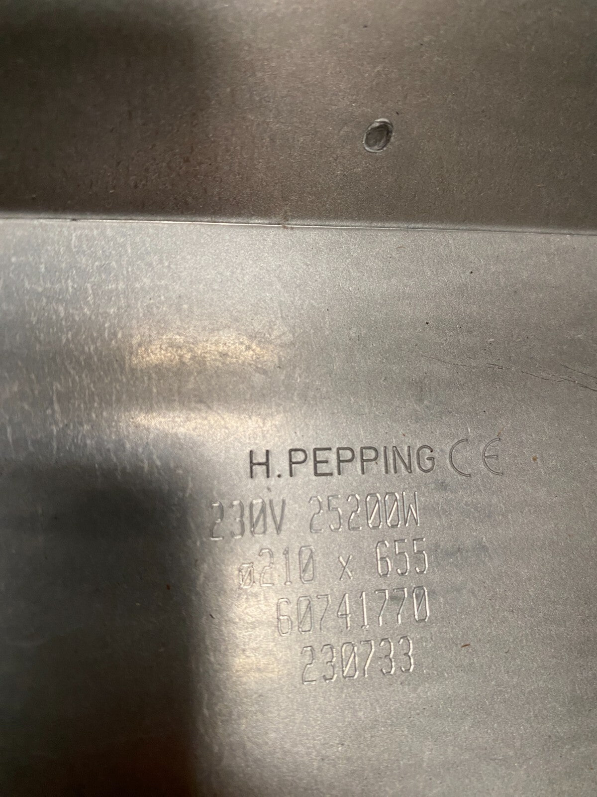 H. PEPPING 60741770 230733 25200W 210x655 CHAUFFAGE/REFROIDISSEMENT CERAMIQUE