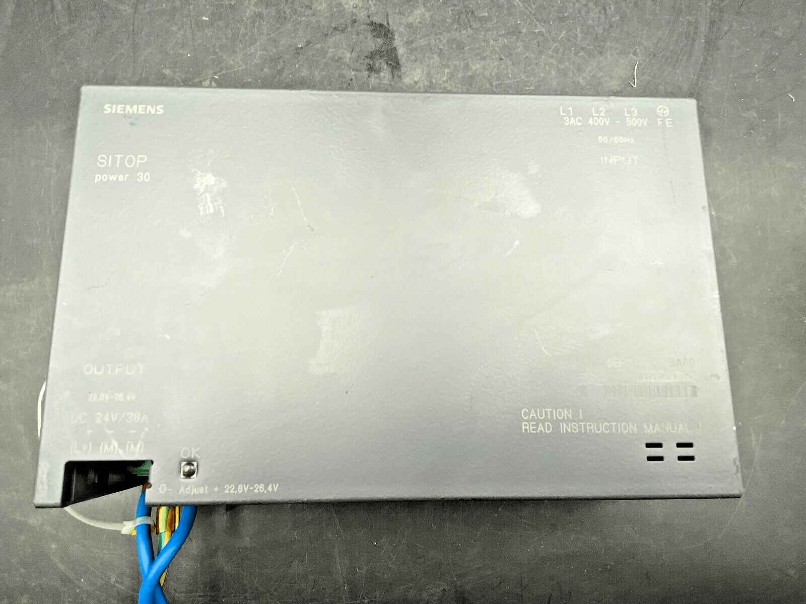 SIEMENS SITOP POWER 30 6EP1437 - 2BA00 POWER SUPPLY - KLR Automation