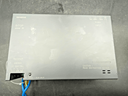 SIEMENS SITOP POWER 30 6EP1437 - 2BA00 POWER SUPPLY - KLR Automation