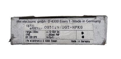 IFM ELECTRONIC OG5029/OGT-HPKG x1