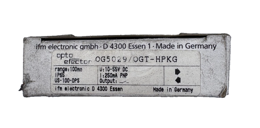 IFM ELECTRONIC OG5029/OGT-HPKG x1