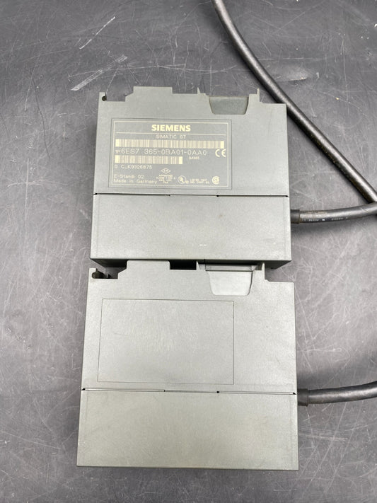 SIEMENS SIMATIC S7 200 1P 6ES7 365-0BA01-0AA0 INTERFACE MODULE IM 365