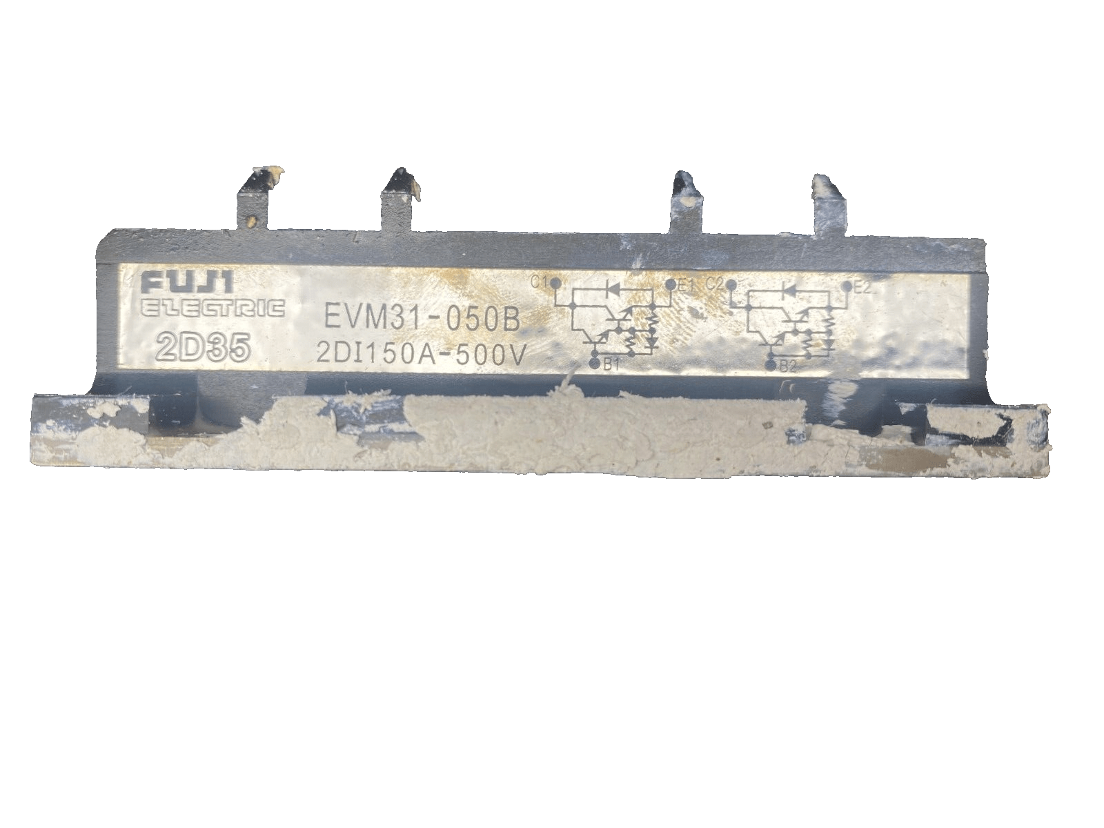 FUJI ELECTRIC EVM31 - 050B 2D35 2DI150A - 500V x5pc - KLR Automation