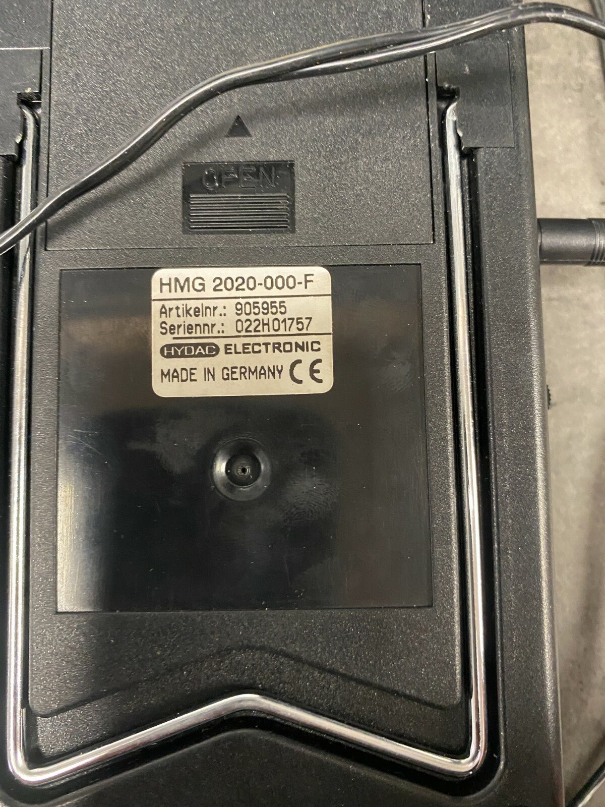 Hydac Electronic HMG 2020 - 000 - F + HDA + ETS sensor / Portable Data Recorders - KLR Automation