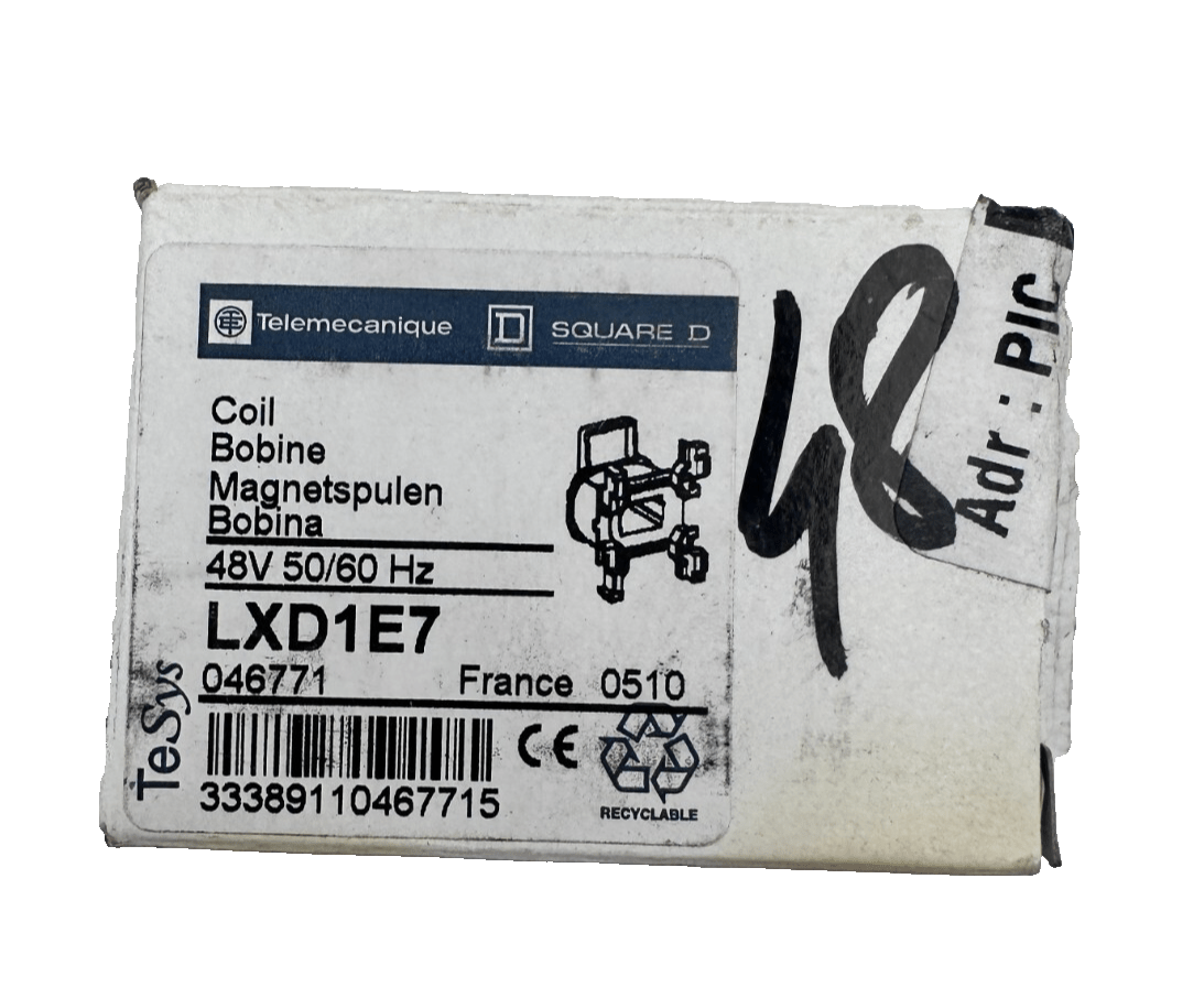 TELEMECANIQUE LXD1E7 48V 50/60Hz BOBINE x6pc - KLR Automation