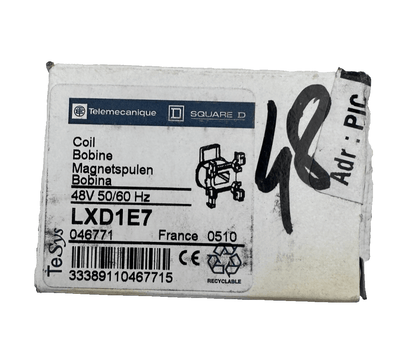 TELEMECANIQUE LXD1E7 48V 50/60Hz BOBINE x6pc - KLR Automation