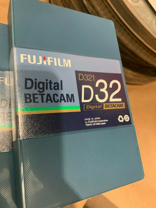 5 X  FujiFilm Digital BETACAM Tapes D321 D32