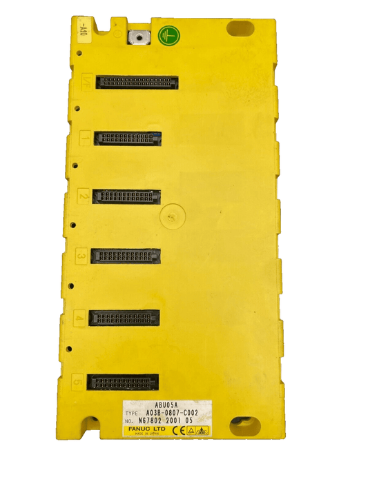 FANUC ABU05A A03B - 0807 - C002 MODULE BASE x1pc - KLR Automation