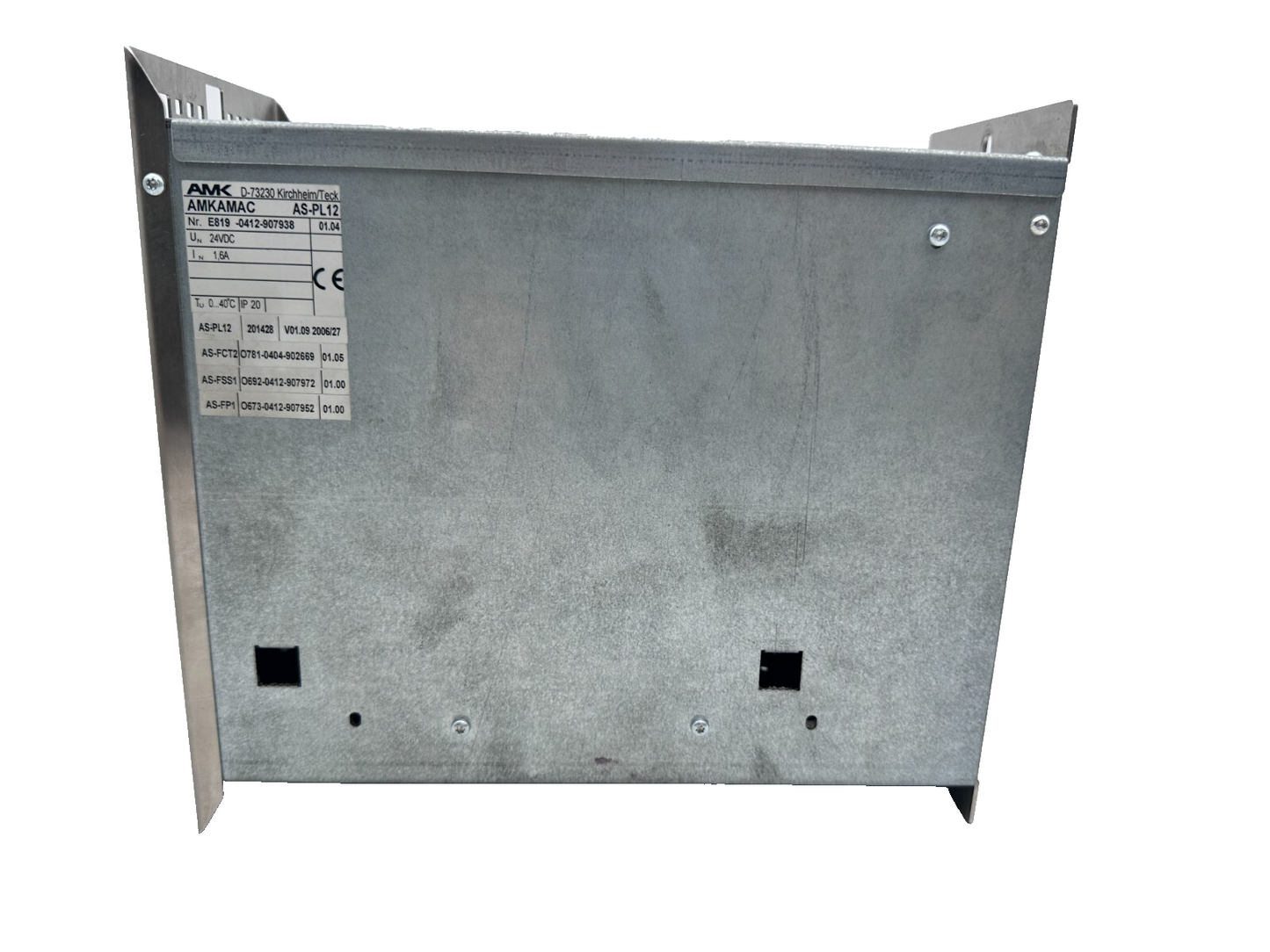 AMK SYMAC AMKASYN AS-PL12 VERSION 01.04 + AS-FCT1 + AS-FSS1 + AS-FP1