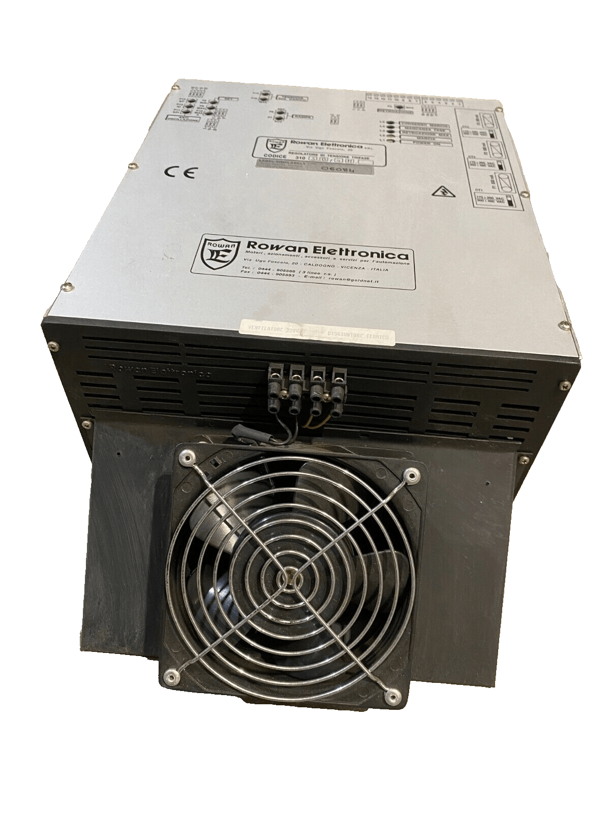 ROWAN ELETTRONICA C310S.B/4M REGULATEUR DE TENSION TRIPHASE - KLR Automation