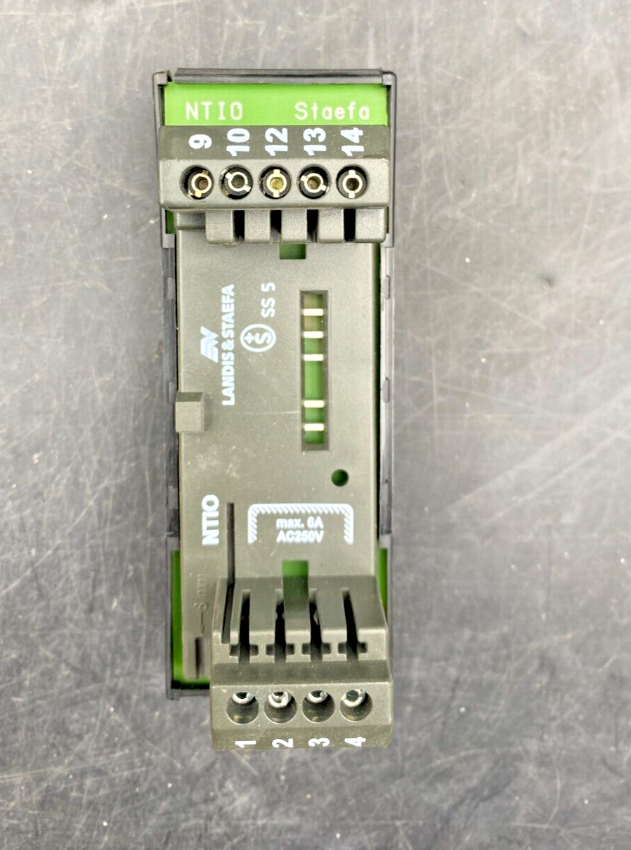 LANDIS ET STAEFA NTIO 000725 TERMINAL MODULE 60AMP 250VAC 15VDC 50/60HZ