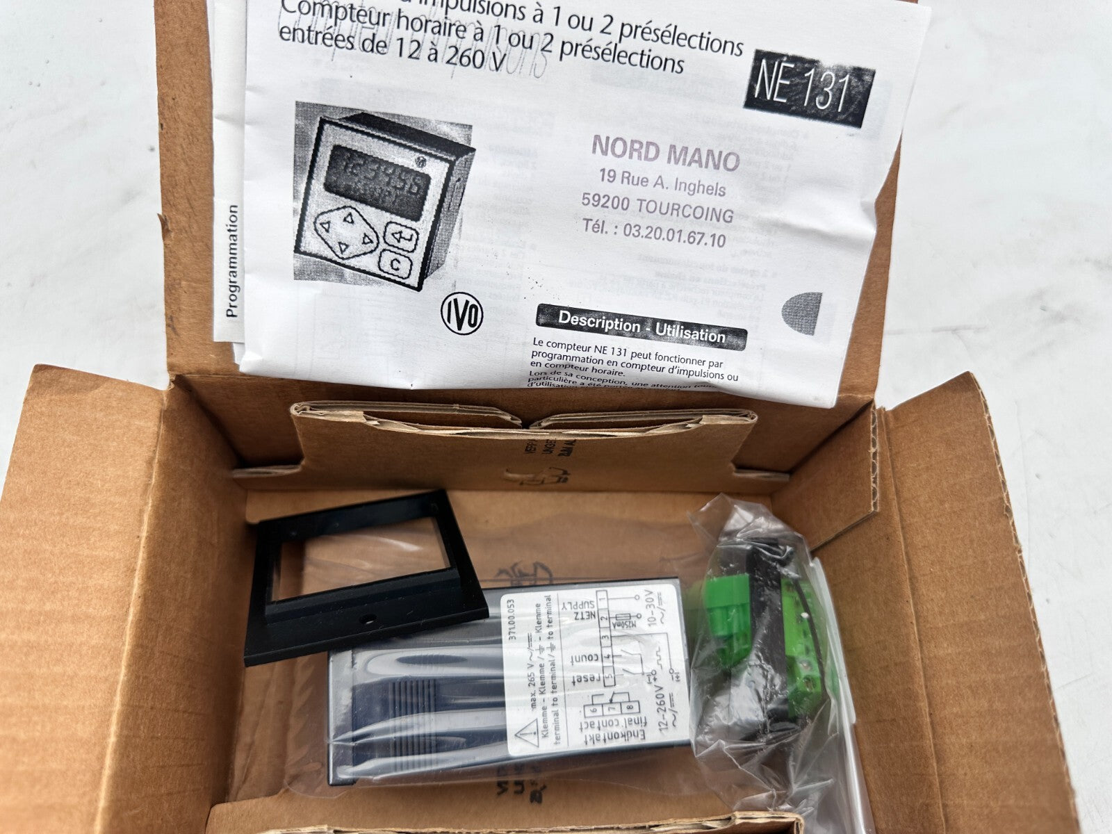 IVO INDUSTRIES NE 131 NE131.023AX01000 0409000467 10-30 VAC/DC