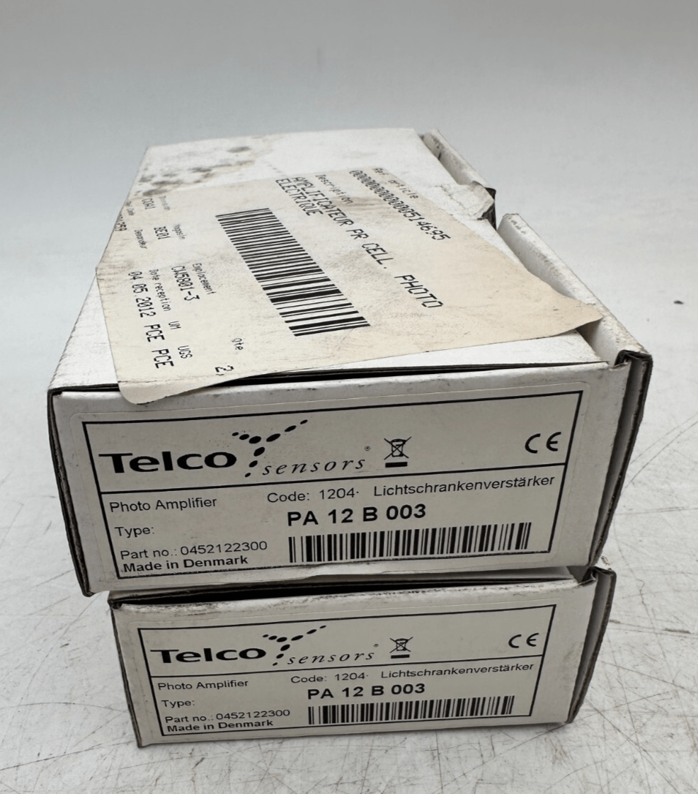 TELCO PA - 12 - B - 003 0452122300 PHOTO AMPLIFIER x1pc - KLR Automation