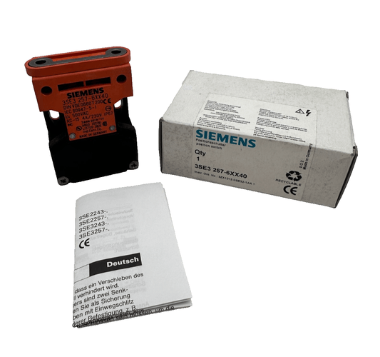 SIEMENS 3SE3257 - 6XX40 POSITION SWITCH x2pc - KLR Automation