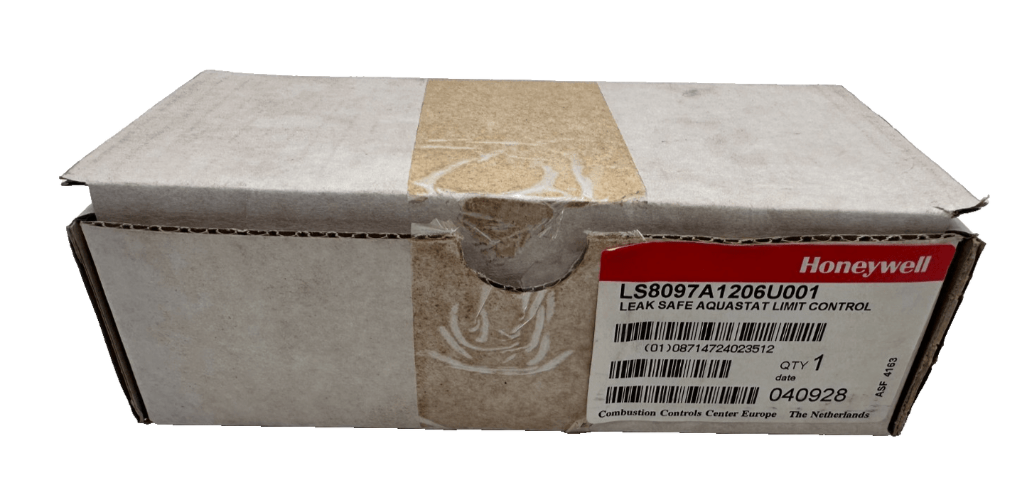HONEYWELL LS8097A1206 LS8097A1206U001 LEAK SAFE AQUASTAT LIMIT CONTROL x1pc - KLR Automation